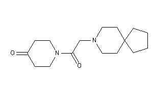 1-[2-(8-azaspiro[4.5]decan-8-yl)acetyl]-4-piperidone