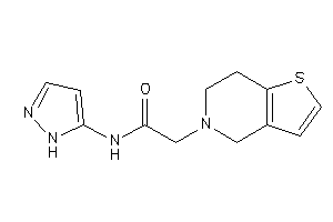 2-(6,7-dihydro-4H-thieno[3,2-c]pyridin-5-yl)-N-(1H-pyrazol-5-yl)acetamide