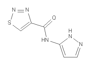 N-(1H-pyrazol-5-yl)thiadiazole-4-carboxamide