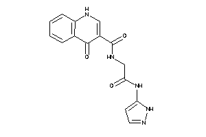 4-keto-N-[2-keto-2-(1H-pyrazol-5-ylamino)ethyl]-1H-quinoline-3-carboxamide