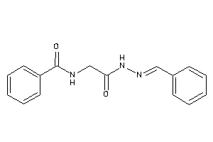 N-[2-(N'-benzalhydrazino)-2-keto-ethyl]benzamide