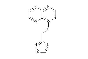 3-[(quinazolin-4-ylthio)methyl]-1,2,4-oxadiazole