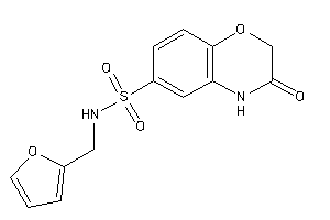 N-(2-furfuryl)-3-keto-4H-1,4-benzoxazine-6-sulfonamide