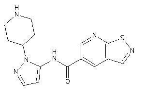 N-[2-(4-piperidyl)pyrazol-3-yl]isothiazolo[5,4-b]pyridine-5-carboxamide