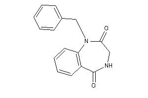 Image of 1-benzyl-3,4-dihydro-1,4-benzodiazepine-2,5-quinone