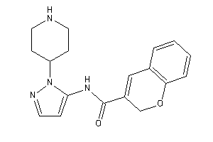 N-[2-(4-piperidyl)pyrazol-3-yl]-2H-chromene-3-carboxamide