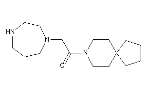 1-(8-azaspiro[4.5]decan-8-yl)-2-(1,4-diazepan-1-yl)ethanone