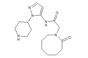 2-(2-ketoazocan-1-yl)-N-[2-(4-piperidyl)pyrazol-3-yl]acetamide