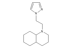 1-(2-pyrazol-1-ylethyl)-3,4,4a,5,6,7,8,8a-octahydro-2H-quinoline