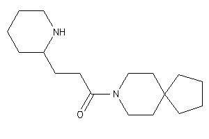 1-(8-azaspiro[4.5]decan-8-yl)-3-(2-piperidyl)propan-1-one
