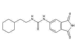 1-(2-cyclohexylethyl)-3-(1,3-diketoisoindolin-5-yl)urea