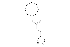 N-cyclooctyl-3-pyrrol-1-yl-propionamide