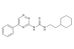 1-(2-cyclohexylethyl)-3-(5-phenyl-1,2,4-triazin-3-yl)urea