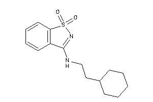 2-cyclohexylethyl-(1,1-diketo-1,2-benzothiazol-3-yl)amine