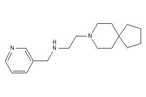 2-(8-azaspiro[4.5]decan-8-yl)ethyl-(3-pyridylmethyl)amine