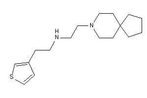 2-(8-azaspiro[4.5]decan-8-yl)ethyl-[2-(3-thienyl)ethyl]amine