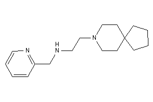 2-(8-azaspiro[4.5]decan-8-yl)ethyl-(2-pyridylmethyl)amine
