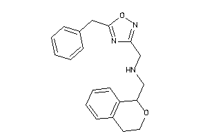 Image of (5-benzyl-1,2,4-oxadiazol-3-yl)methyl-(isochroman-1-ylmethyl)amine