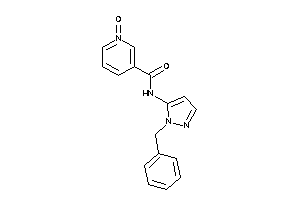 N-(2-benzylpyrazol-3-yl)-1-keto-nicotinamide