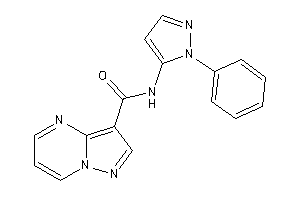 N-(2-phenylpyrazol-3-yl)pyrazolo[1,5-a]pyrimidine-3-carboxamide