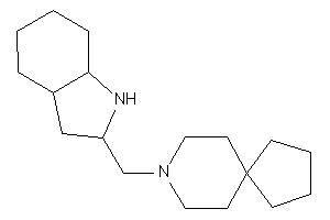 8-(2,3,3a,4,5,6,7,7a-octahydro-1H-indol-2-ylmethyl)-8-azaspiro[4.5]decane