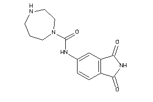 N-(1,3-diketoisoindolin-5-yl)-1,4-diazepane-1-carboxamide