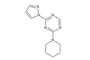 2-piperidino-4-pyrazol-1-yl-s-triazine