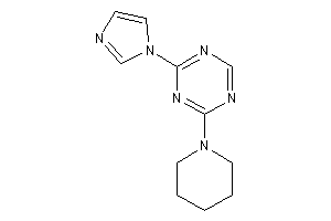 2-imidazol-1-yl-4-piperidino-s-triazine