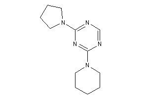 2-piperidino-4-pyrrolidino-s-triazine