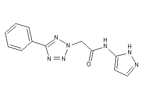 2-(5-phenyltetrazol-2-yl)-N-(1H-pyrazol-5-yl)acetamide