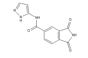 1,3-diketo-N-(1H-pyrazol-5-yl)isoindoline-5-carboxamide