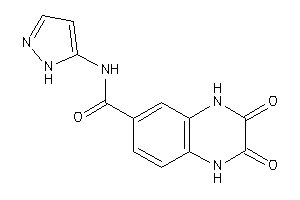 Image of 2,3-diketo-N-(1H-pyrazol-5-yl)-1,4-dihydroquinoxaline-6-carboxamide