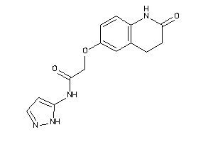 2-[(2-keto-3,4-dihydro-1H-quinolin-6-yl)oxy]-N-(1H-pyrazol-5-yl)acetamide