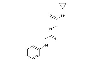 2-anilino-N-[2-(cyclopropylamino)-2-keto-ethyl]acetamide