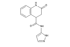 2-keto-N-(1H-pyrazol-5-yl)-3,4-dihydro-1H-quinoline-4-carboxamide