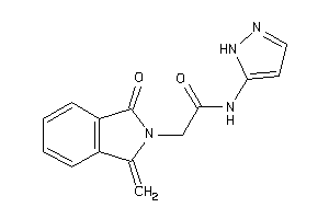 2-(1-keto-3-methylene-isoindolin-2-yl)-N-(1H-pyrazol-5-yl)acetamide