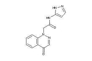 Image of 2-(4-ketocinnolin-1-yl)-N-(1H-pyrazol-5-yl)acetamide