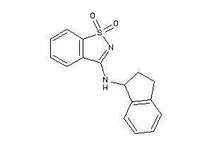 (1,1-diketo-1,2-benzothiazol-3-yl)-indan-1-yl-amine