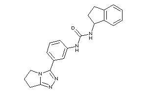 1-[3-(6,7-dihydro-5H-pyrrolo[2,1-c][1,2,4]triazol-3-yl)phenyl]-3-indan-1-yl-urea