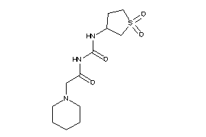 N-[(1,1-diketothiolan-3-yl)carbamoyl]-2-piperidino-acetamide