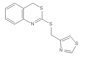 2-(thiazol-4-ylmethylthio)-4H-3,1-benzothiazine