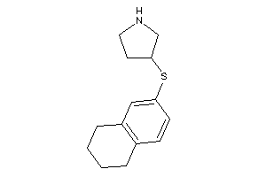 3-(tetralin-6-ylthio)pyrrolidine