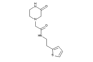 2-(3-ketopiperazino)-N-[2-(2-thienyl)ethyl]acetamide