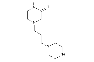 4-(3-piperazinopropyl)piperazin-2-one