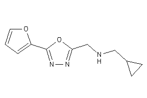 Cyclopropylmethyl-[[5-(2-furyl)-1,3,4-oxadiazol-2-yl]methyl]amine