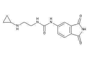 1-[2-(cyclopropylamino)ethyl]-3-(1,3-diketoisoindolin-5-yl)urea