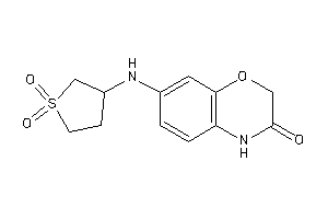 7-[(1,1-diketothiolan-3-yl)amino]-4H-1,4-benzoxazin-3-one