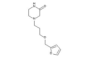 4-[3-(2-furfuryloxy)propyl]piperazin-2-one