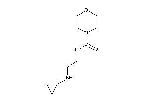 N-[2-(cyclopropylamino)ethyl]morpholine-4-carboxamide