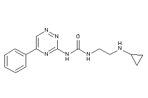 1-[2-(cyclopropylamino)ethyl]-3-(5-phenyl-1,2,4-triazin-3-yl)urea